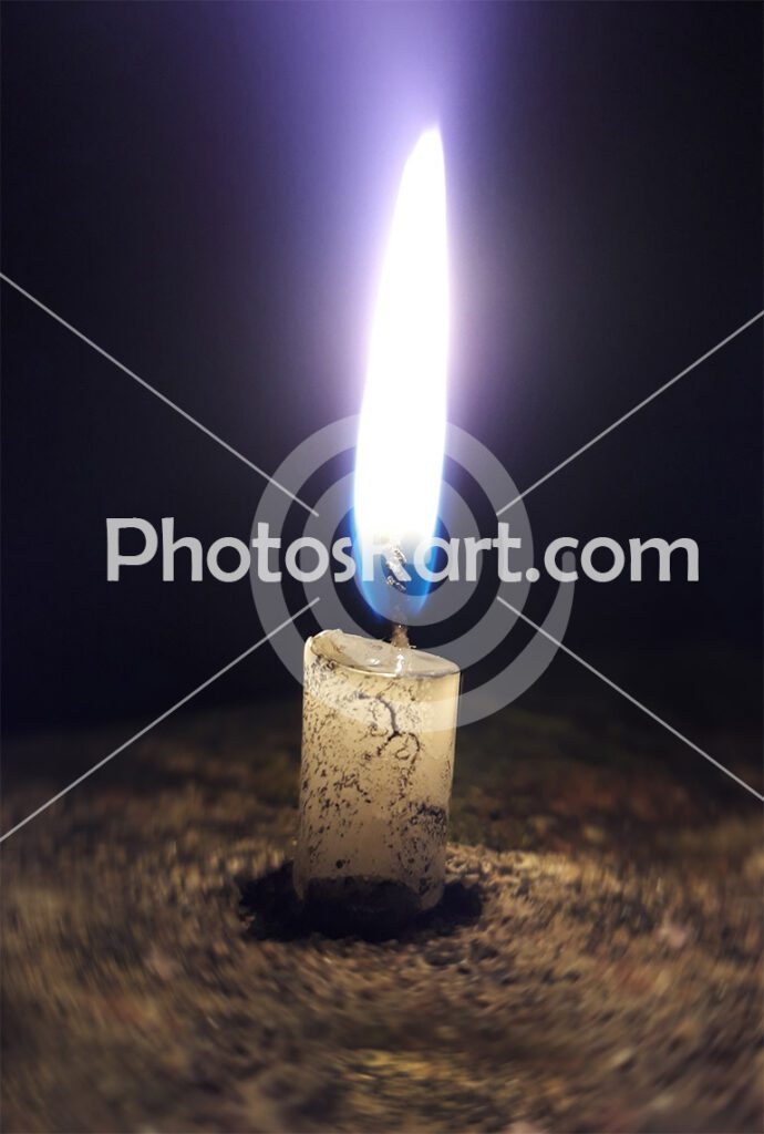 Candle Light Quality Stock Image