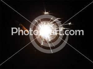sparking lights stock image