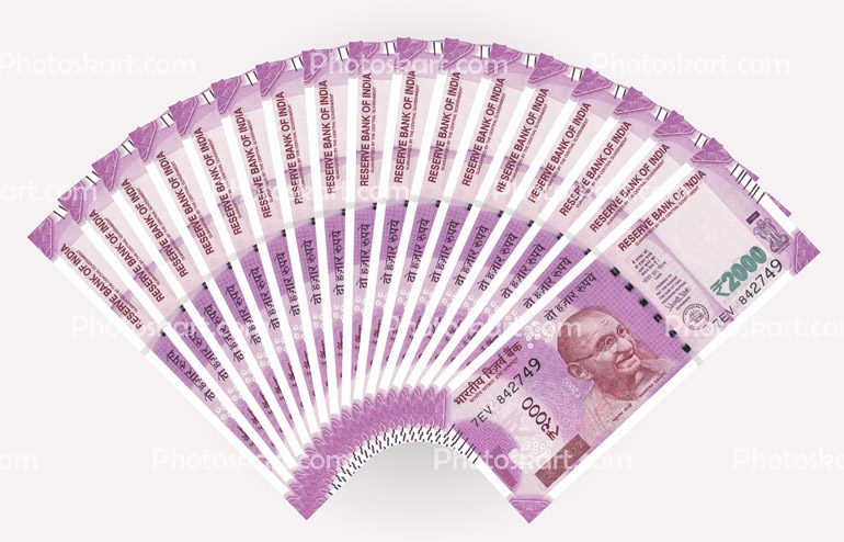 Indian 2000 Rupees New Notes