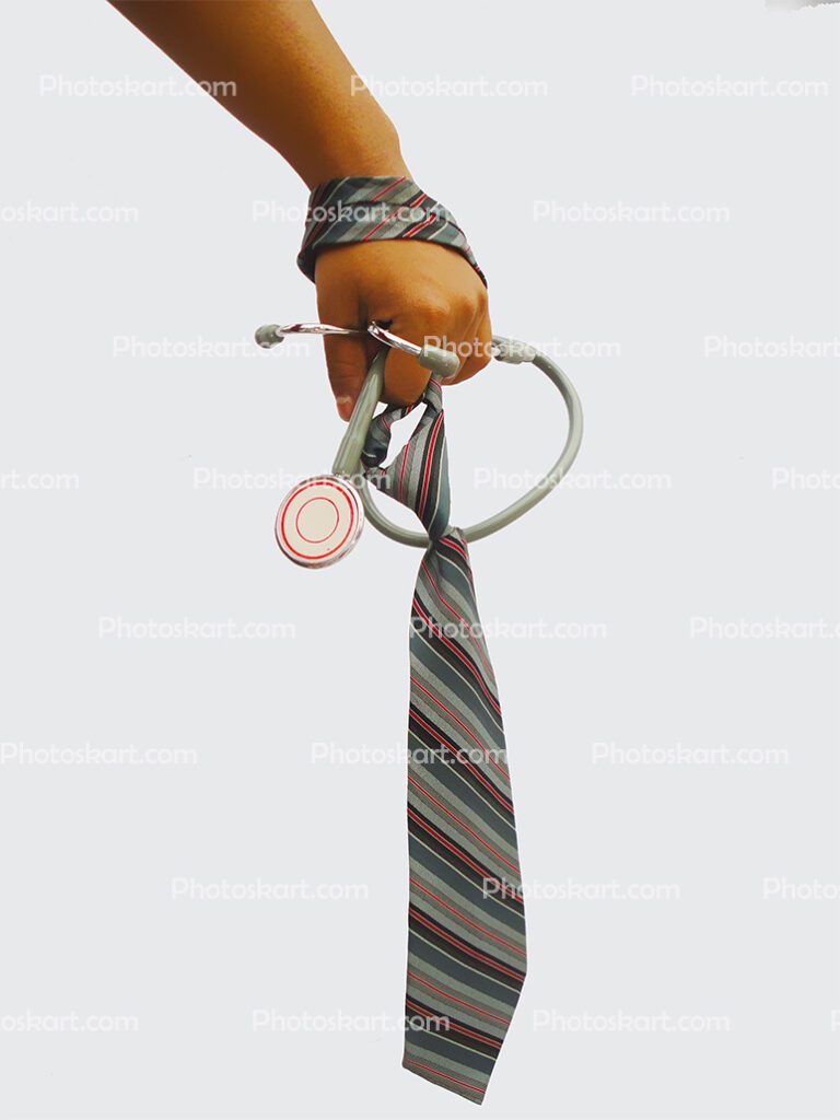 Stethoscope In Doctor Hand