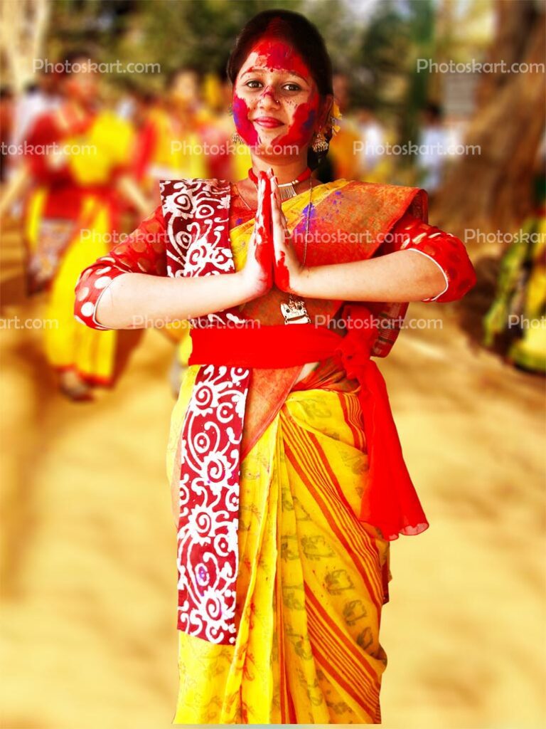 A Bengal Girl Nomoskar