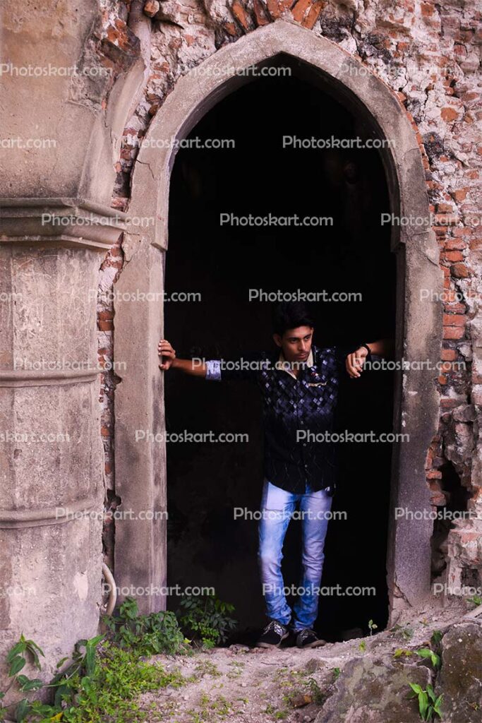 A Man In A Mysterious Place