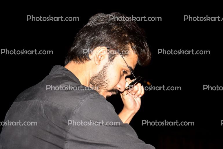 A Indian Boy Wearing Sunglass