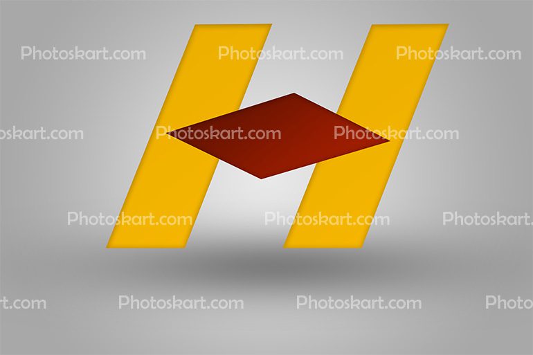 Abstract H Logo Vector Free Stock Images