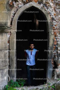 boy-in-the-dark-stock-image