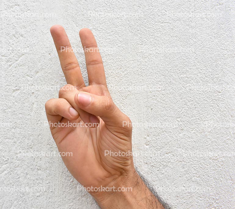 Finger Sign Two