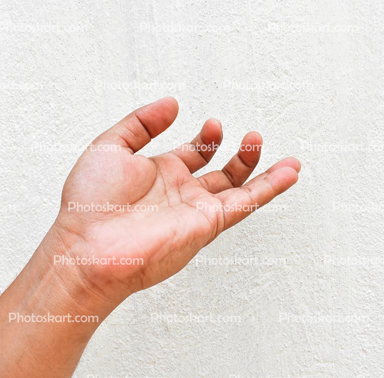 A Hand Gesture Stock Image