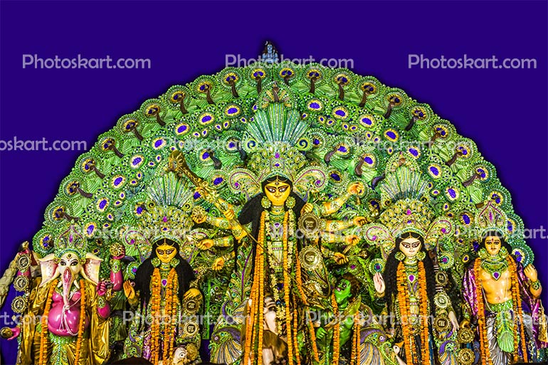 DG00058217, ma durga stock photo kolkata