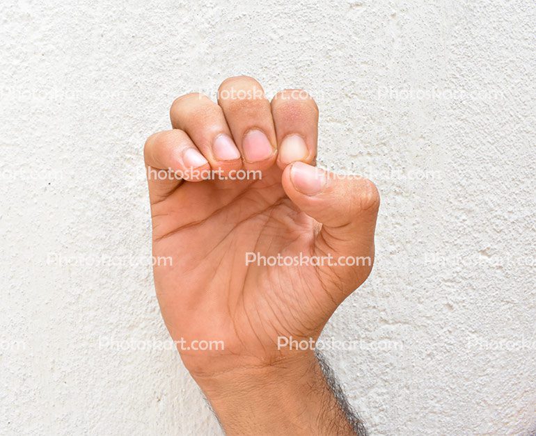 Man Hand Finger Nails