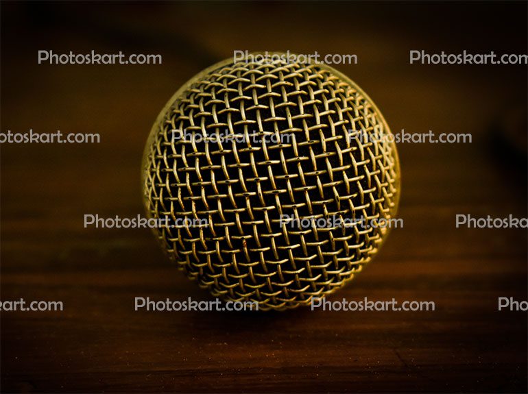 Microphone Front View