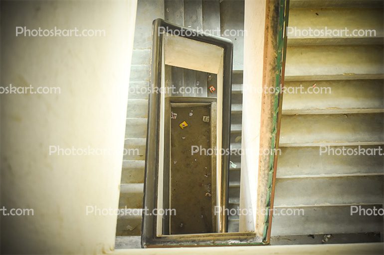 Stairs Top View Stock Image