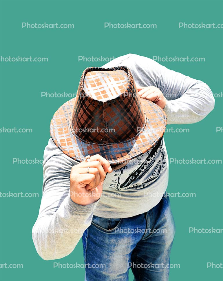 Young Indian Boy With Jangal Cap