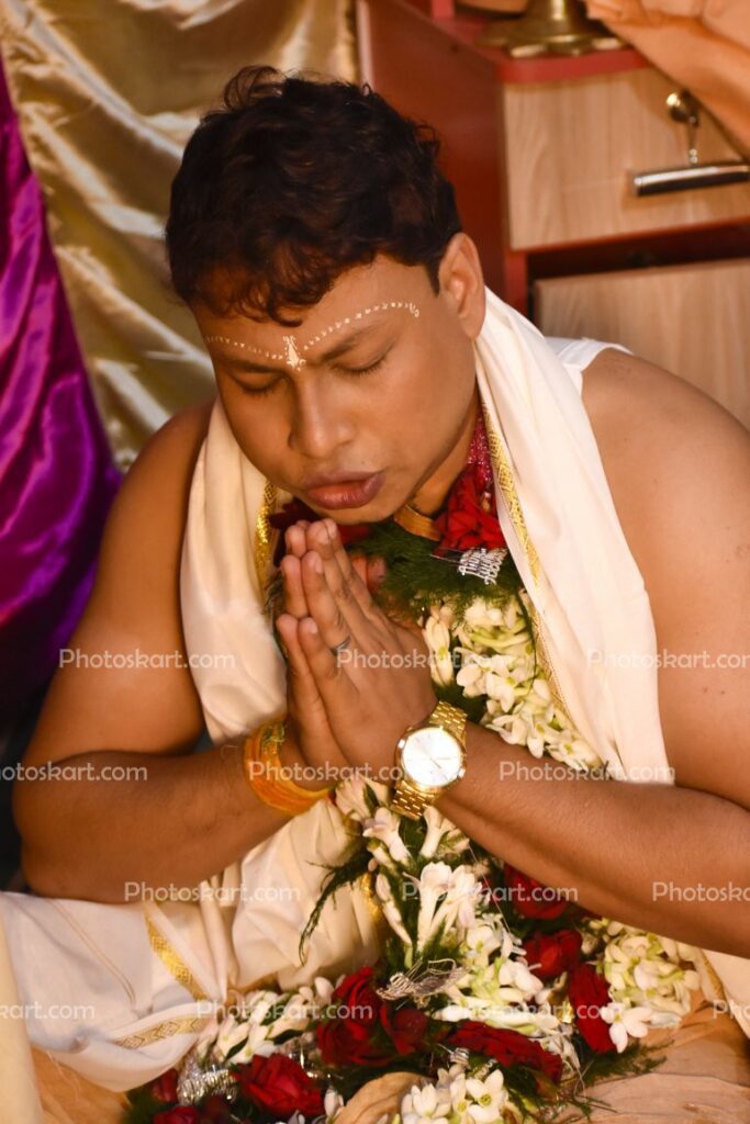 Bengali Groom In The Marrageing Stage