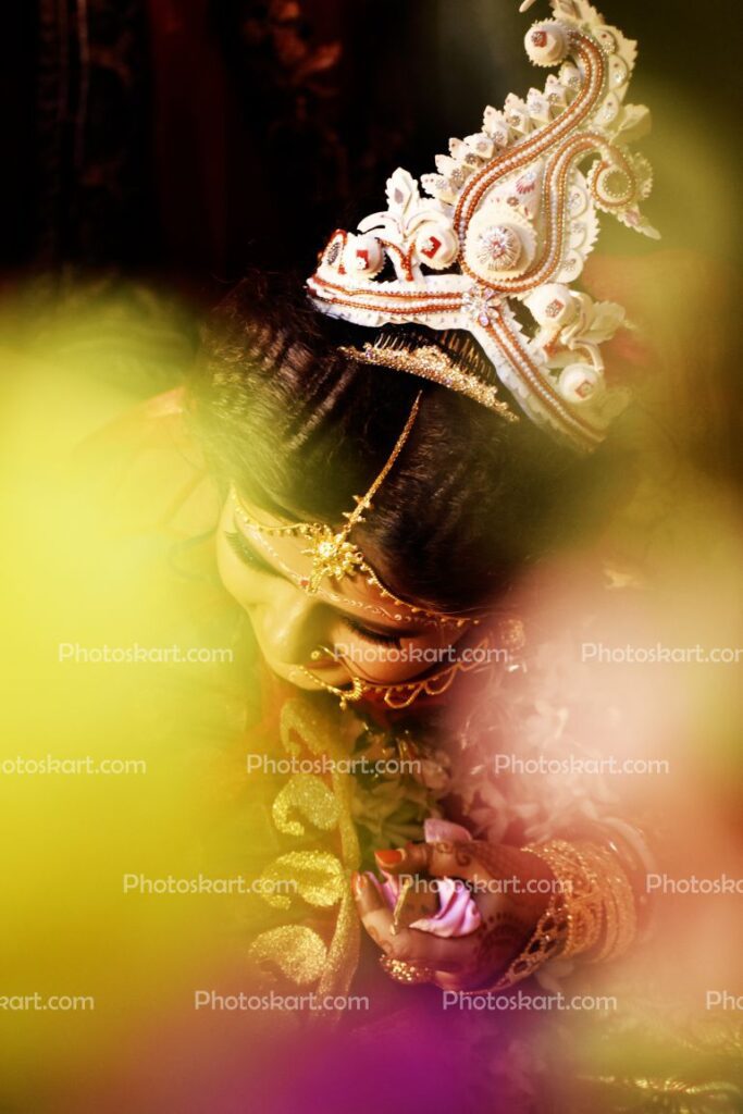 Bengali Bride Before Wedding