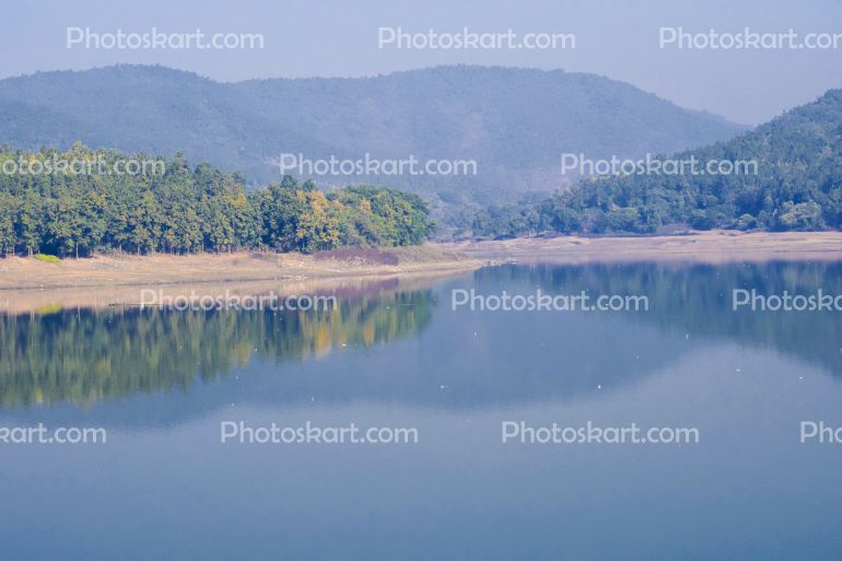 Hills Cover The Lake