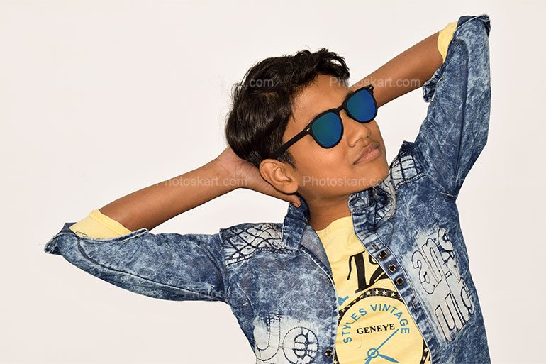 A Indian Boy Cool Look