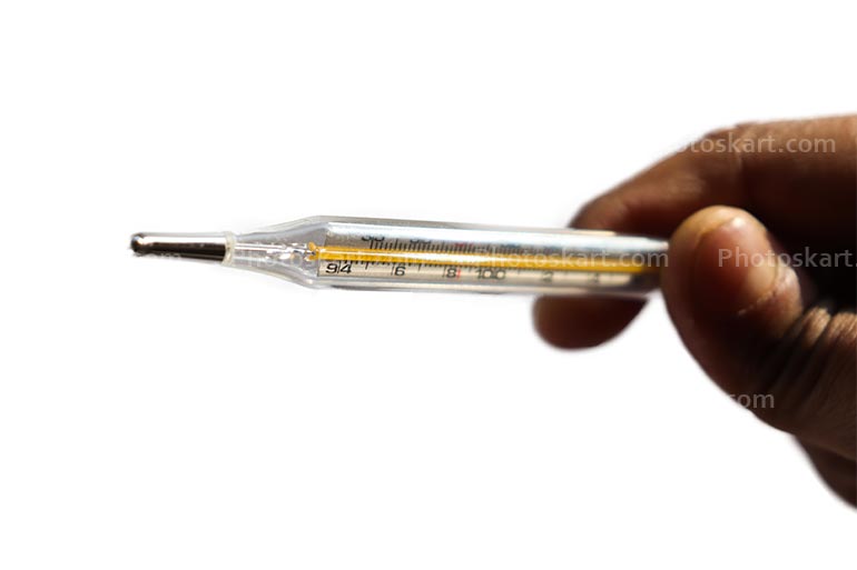 Mercury Thermometer For Fever Temperature