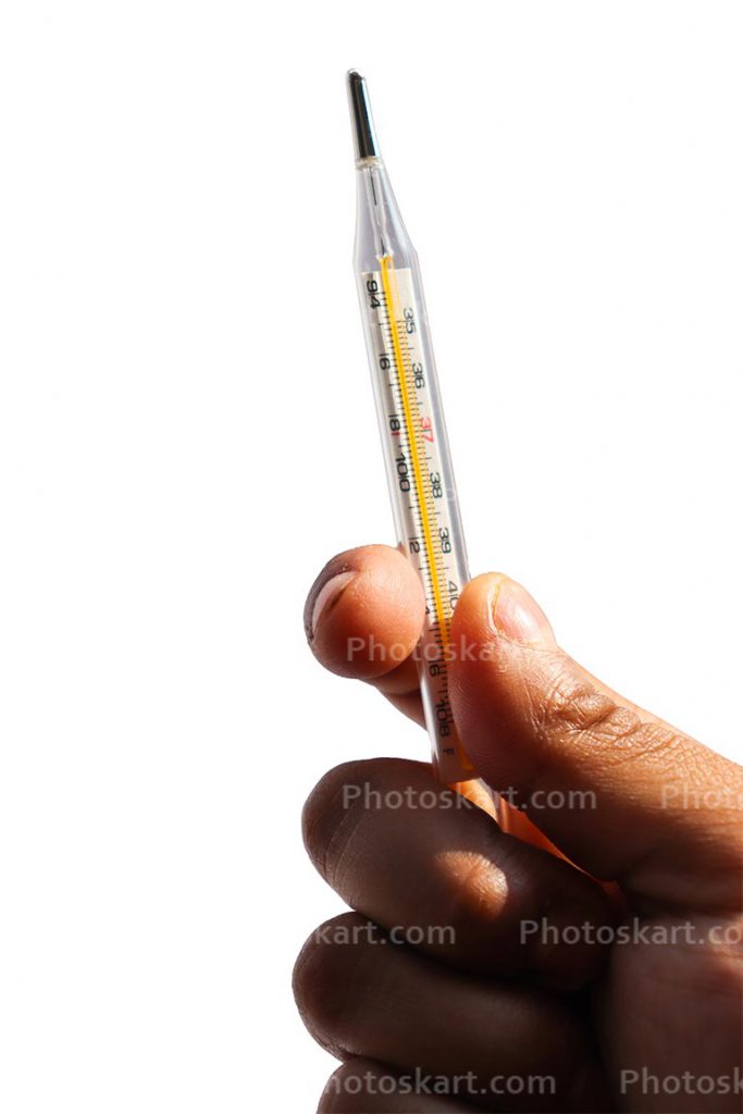 Mercury Thermometer Stock Image