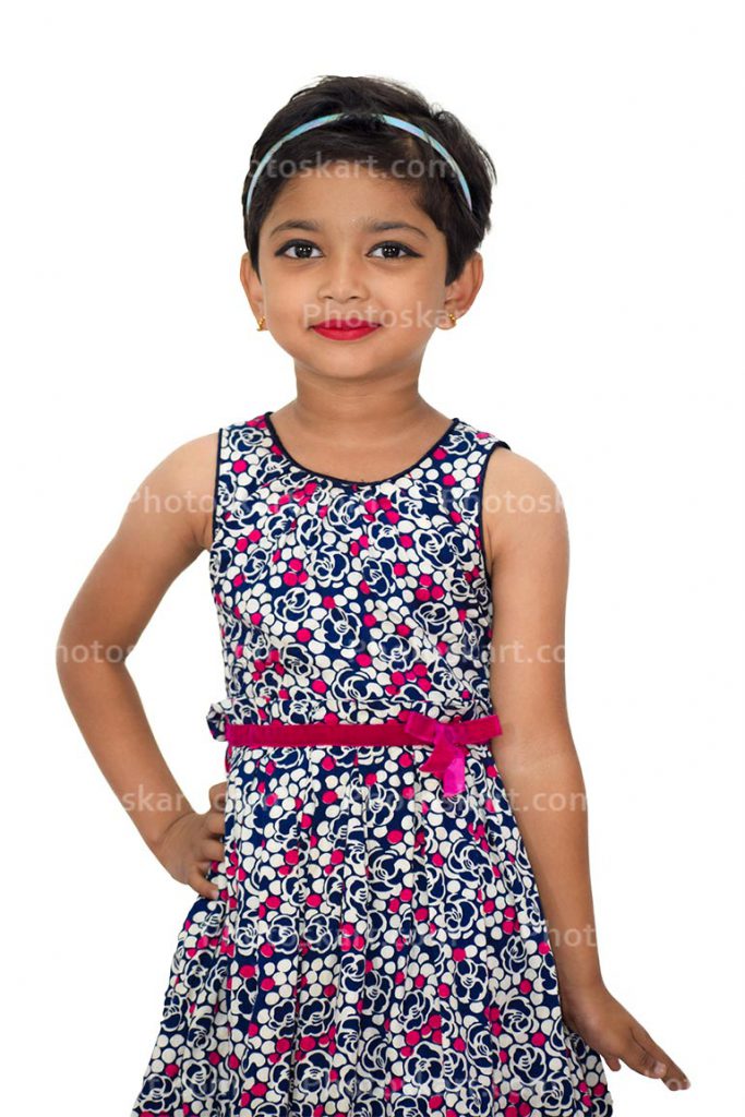 Portrait Posing Young Of Beautiful Girl