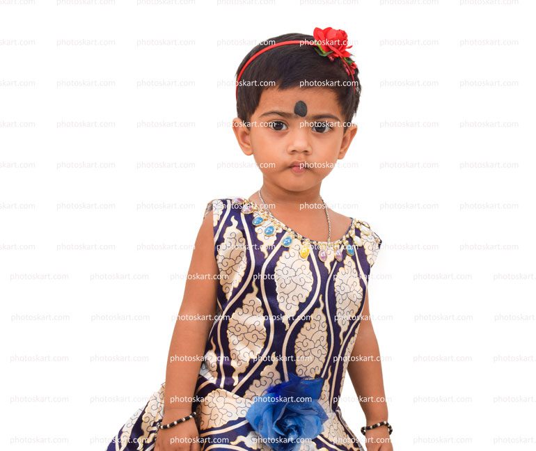 A Cute Little Indian Girl