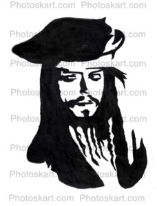 caption jack sparrow sketch
