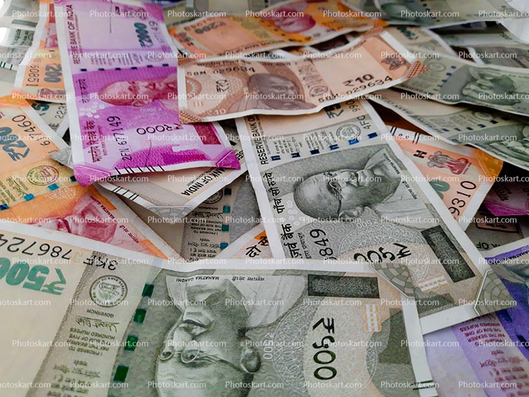 New Indian Currency Stock Photos