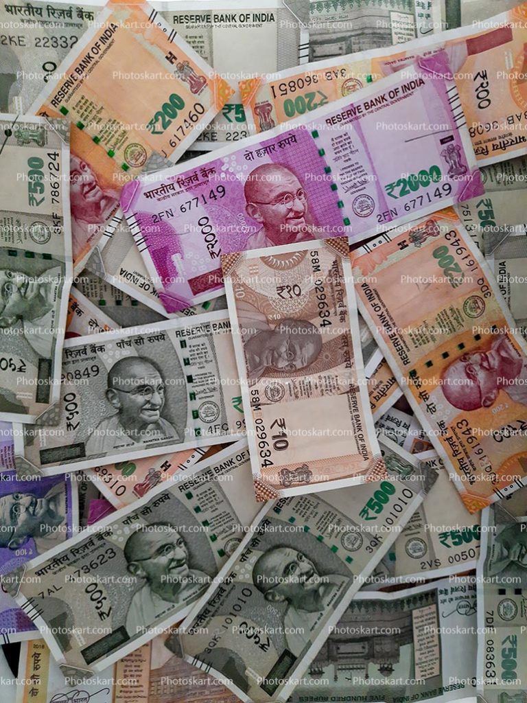 New Indian Rupees Stock Photos