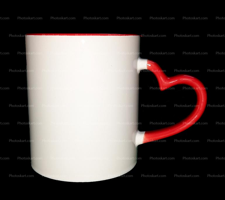 Heart Shaped Handle Coffee Mug