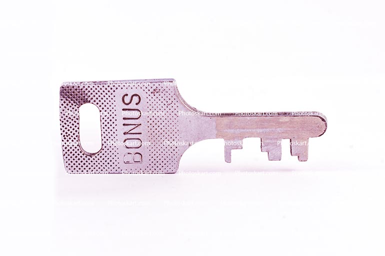 Key On White Background