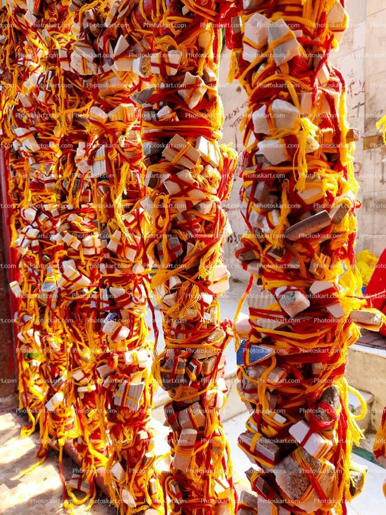Mandir Dhaga Stock Images