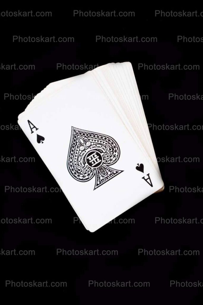 Ace Play Card Stock Image