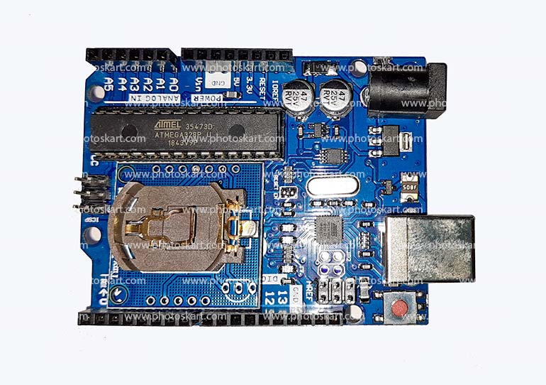 Arduino Uno Circuit Board Hd Stock Image
