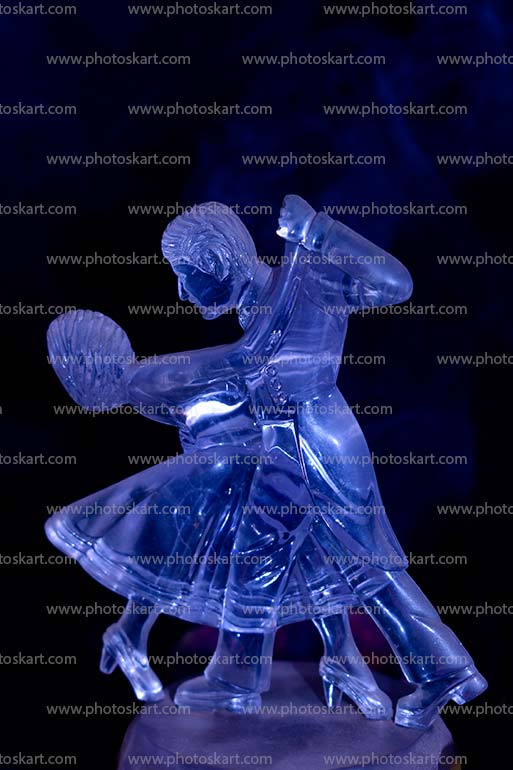 Dancing Couple Glass Doll Free Stock Photo