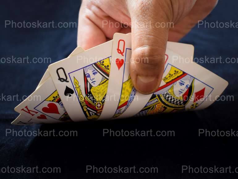 Folding Card During Card Game