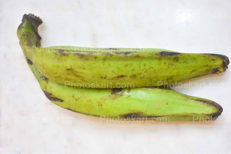 Fresh Green Banana Vegetable Photography