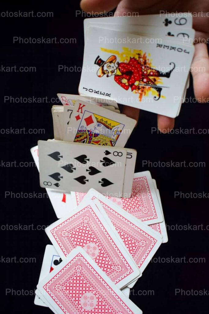 Joker Card Game Stock Image