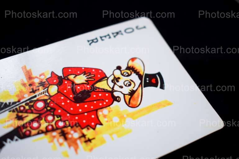 Joker Card Stock Image Photograph