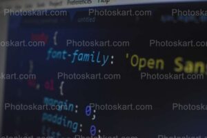 very-close-image-of-css-code-stock-images