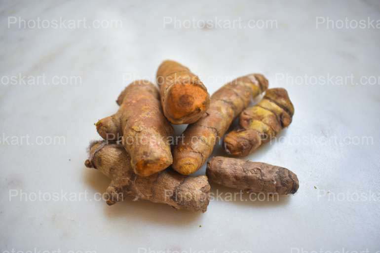 Asia Spices Organic Turmeric Free Stock Image