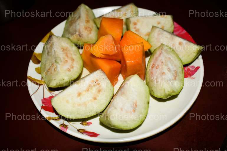Free Royalty Stock Image Of Guava And Papaya