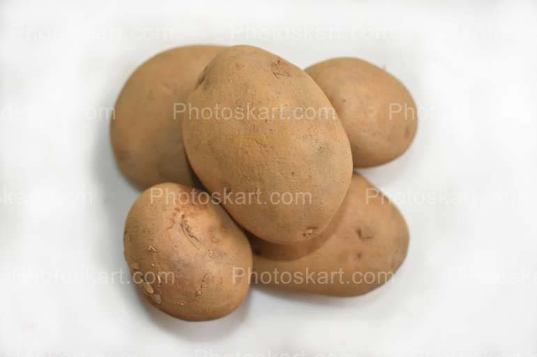 Fresh Vegetable Potato Stock Image