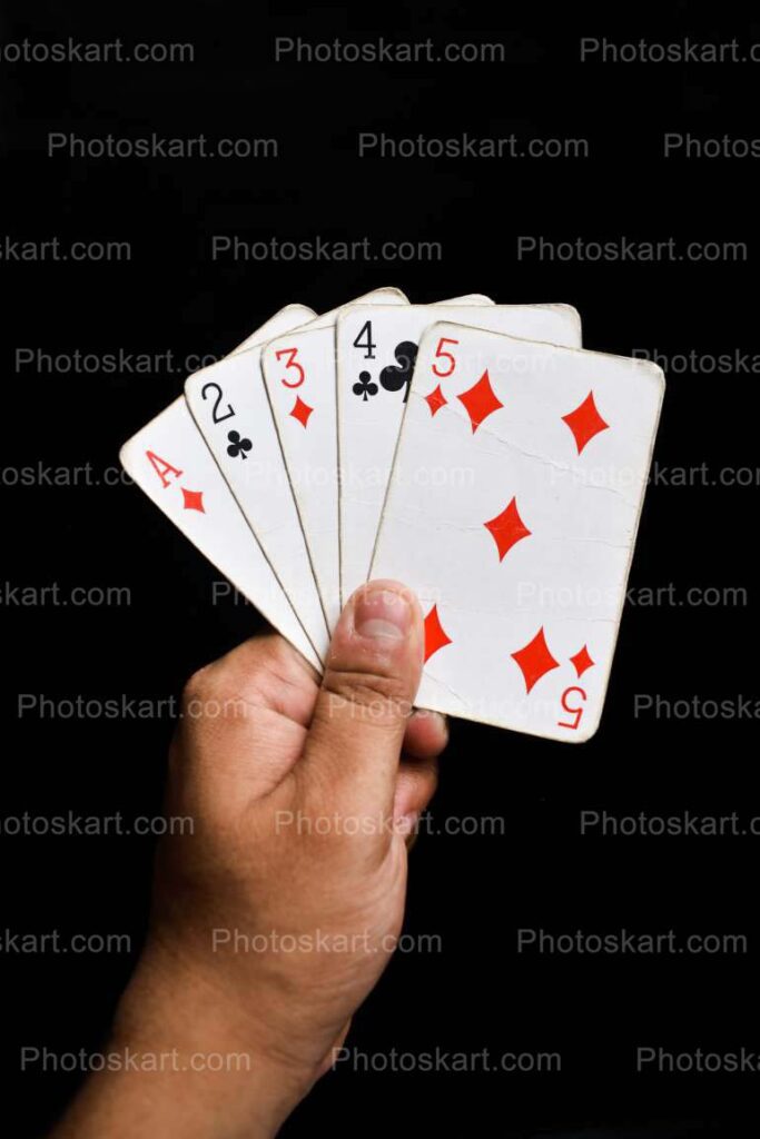 Hand Of Card Stock Image Tash Ki Patte