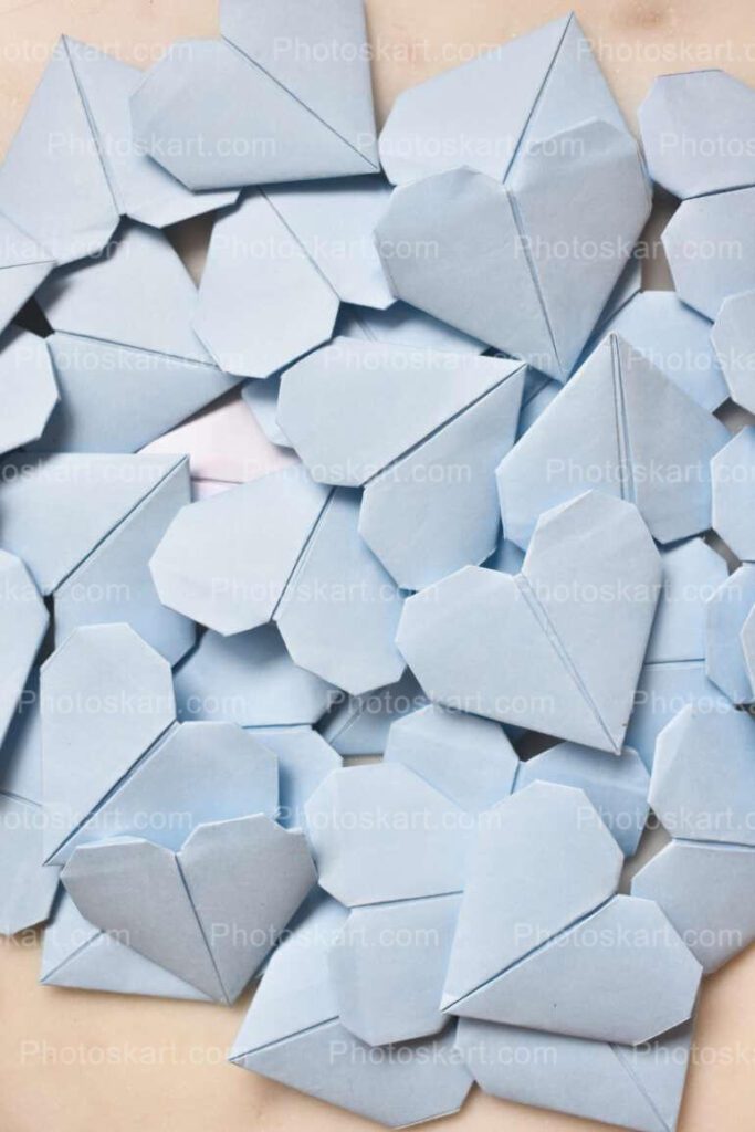 Paper Hearts Free Royalty Stock Image Photography