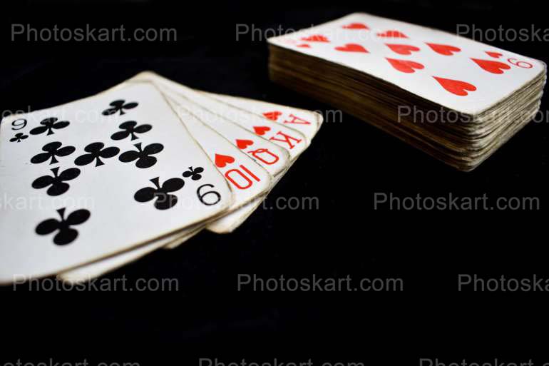 Tash Ki Patte Play Card Free Royalty Image