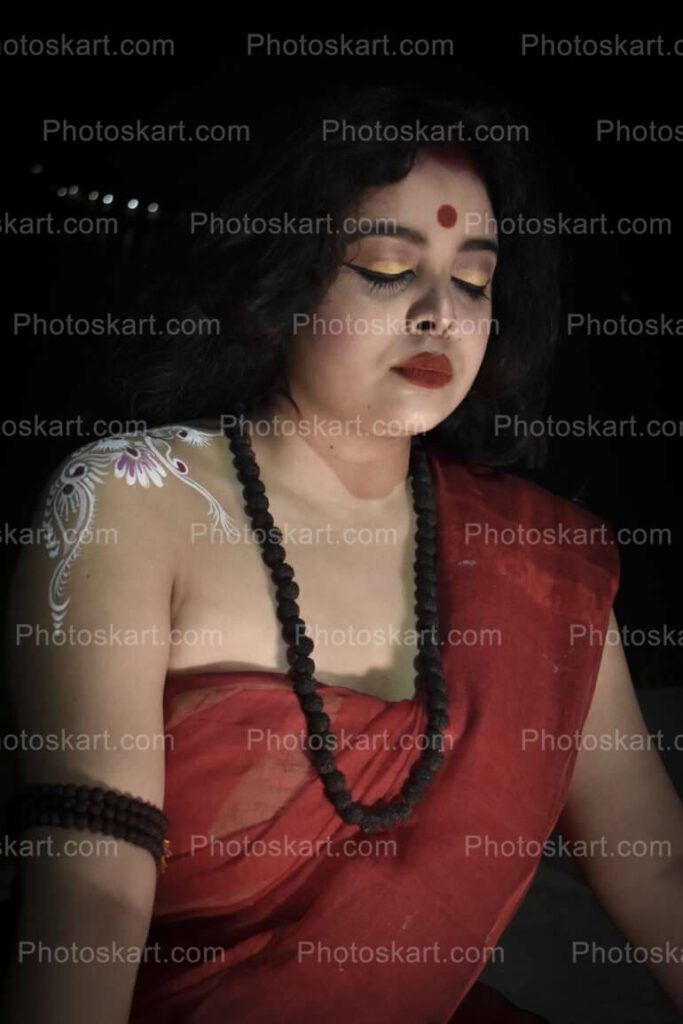 Agomoni Yogini Photoshoot Royalty Free Image