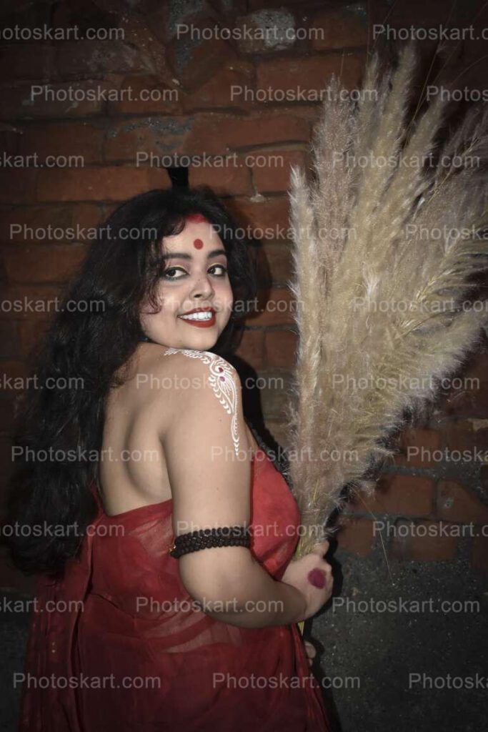Portrait Of Beautiful Girl Agomoni Image