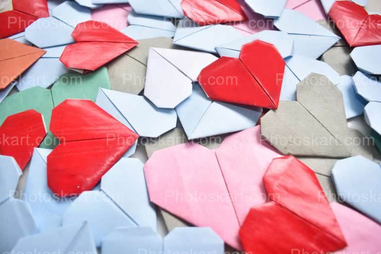 Little Hearts Background Wallpaper Free Royalty Stock Image