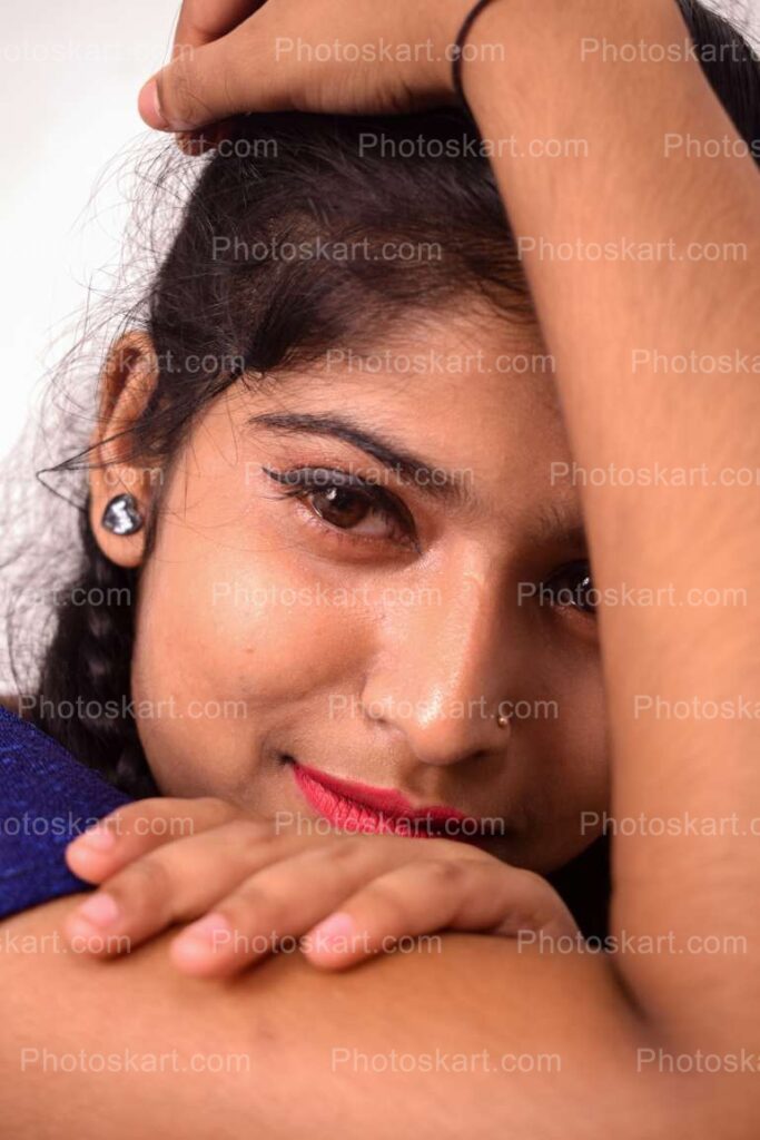 A Young Beautiful Girl Portrait Photography Stock Photo