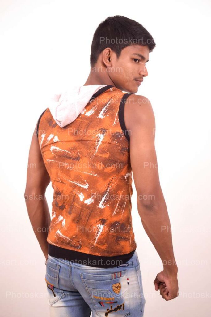 A Young Indian Boy Showing His Hand Royalty Free Image