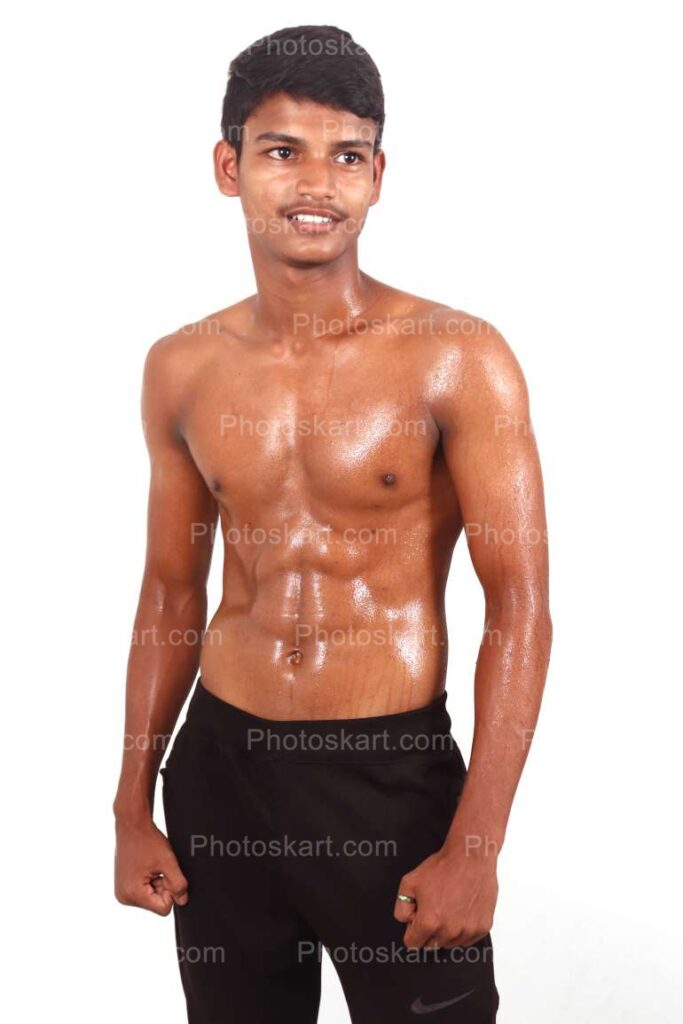 An Indian Fitness Model Stock Image Photography